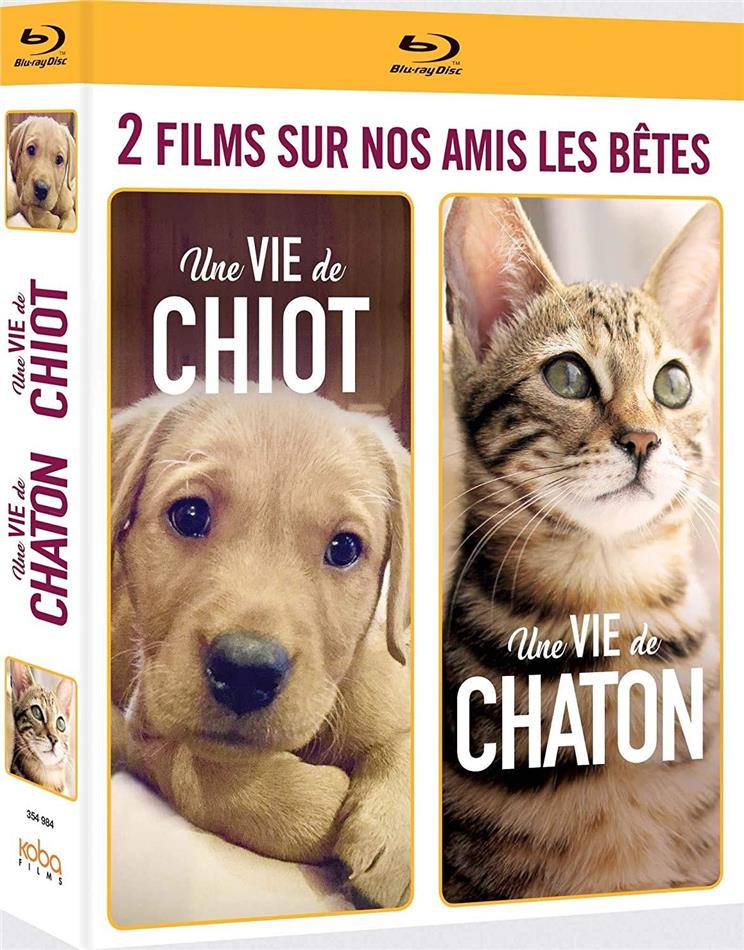 Une vie de chiot / Une vie de chaton 2 Blu-rays