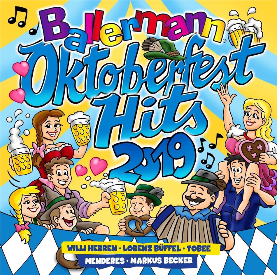 Ballermann Oktoberfest Hits 2019 2 CDs