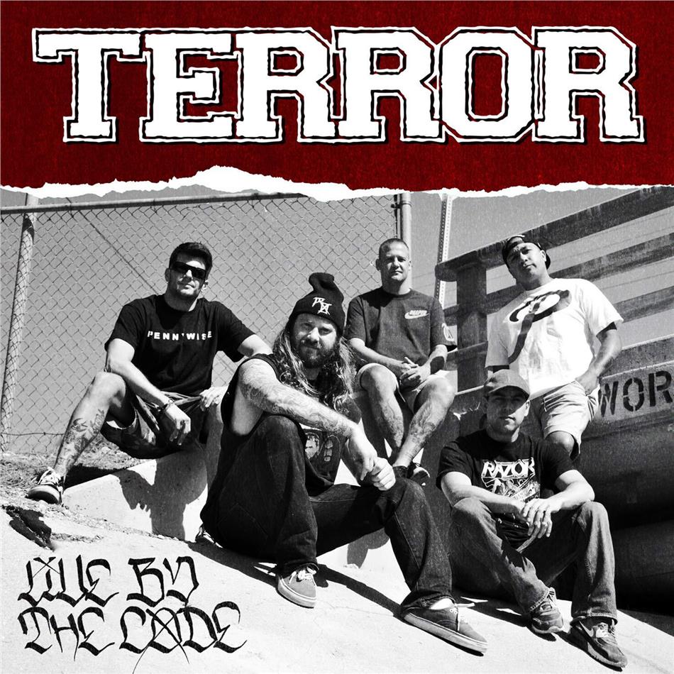 Terror - Living By The Code 2019 Reissue, Rastilho, Red White Vinyl, 12" Maxi