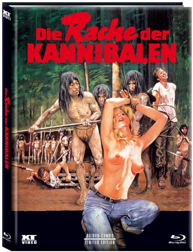 Die Rache der Kannibalen (1981) Cover A, Edizione Limitata, Mediabook, Blu-ray + DVD