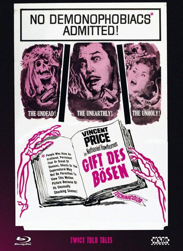 Gift des Bösen (1963) Cover E, Limited Edition, Mediabook, Blu-ray + DVD