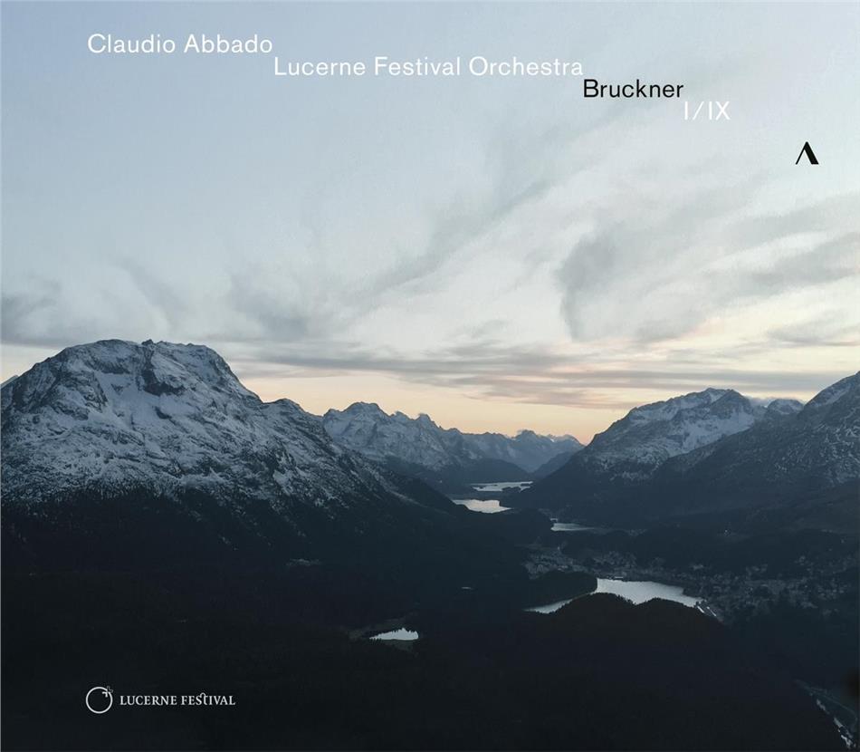 Anton Bruckner (1824-1896), Claudio Abbado & Lucerne Festival Orchestra - Symphonies Nos. 1 & 9 2 CD