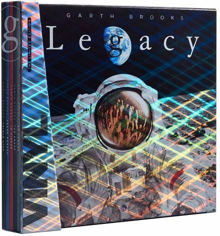 Garth Brooks - Legacy Boxset, 7 LPs + 7 CDs