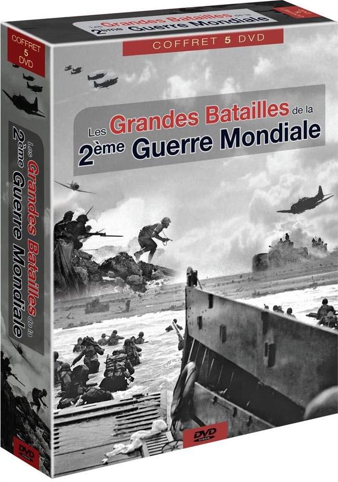 Les grandes batailles de la 2ème Guerre Mondiale 5 DVDs