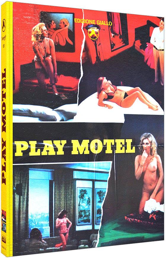Play Motel (1979) Cover B, Edizione Limitata, Mediabook, Blu-ray + DVD