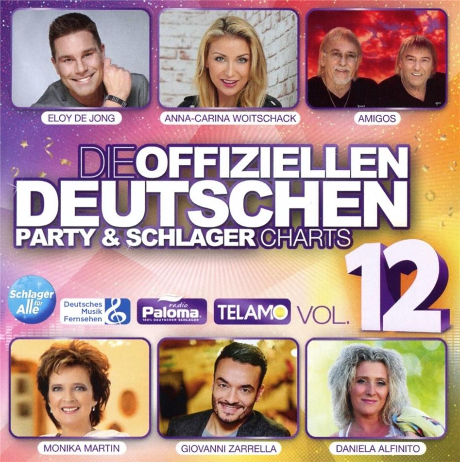 Die offiziellen dt. Party & Schlager Charts Vol. 12 2 CDs