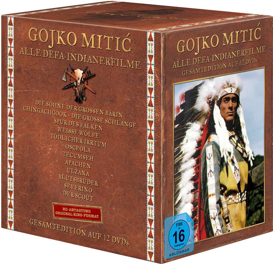 Gojko Mitic - Alle DEFA-Indianerfilme 12 DVDs