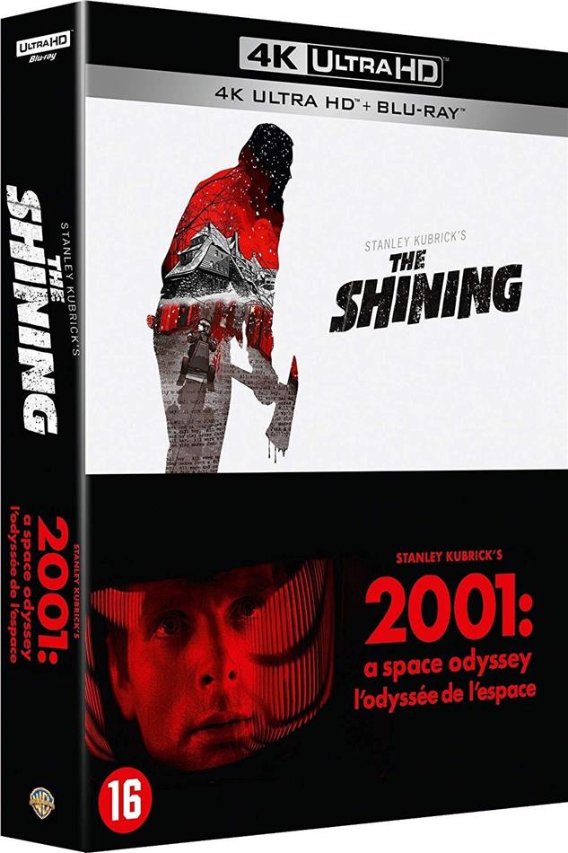 2001: L'odyssée de l'espace / Shining 2 4K Ultra HDs + 2 Blu-rays