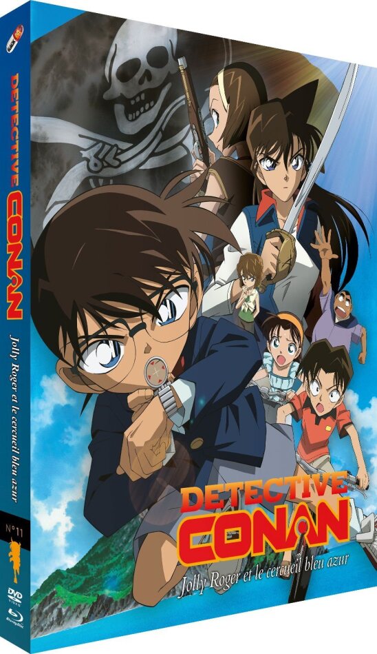 Detective Conan - Film 11 : Jolly Roger et le Cercueil bleu azur (2007) Blu-ray + DVD