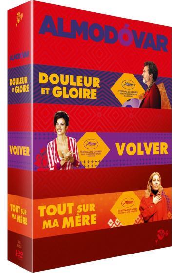 Almodóvar - 3 films de Pedro Almodóvar: Douleur et gloire / Volver / Tout sur ma mère 3 DVDs