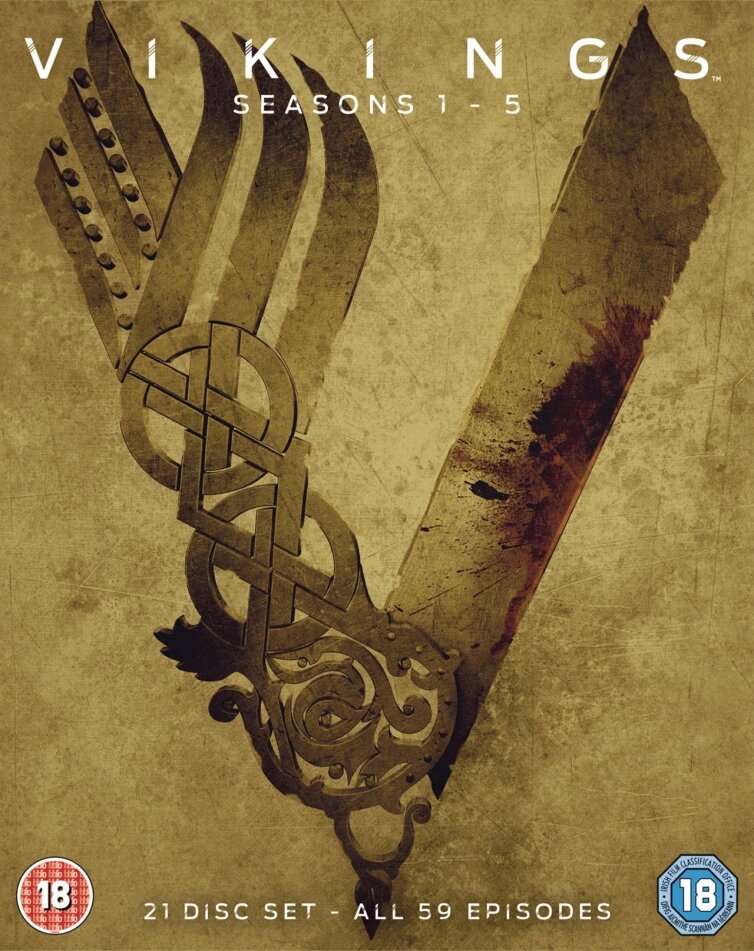 Vikings - Seasons 1-5 21 Blu-ray