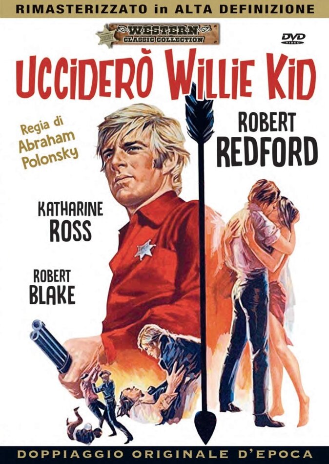 Ucciderò Willie Kid (1969) Western Classic Collection, Doppiaggio Originale D'epoca, HD-Remastered