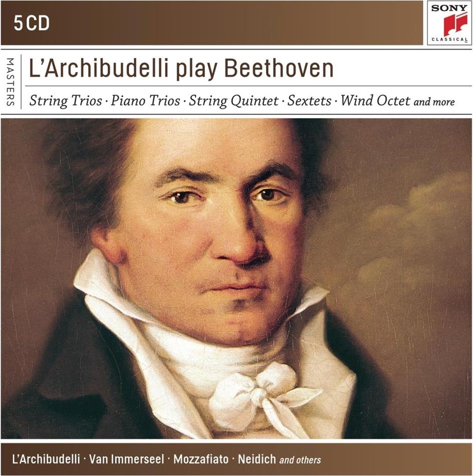 L'Archibudelli & Ludwig van Beethoven (1770-1827) - String Trio/Piano Trios/String Quintet/Sextets 5 CD