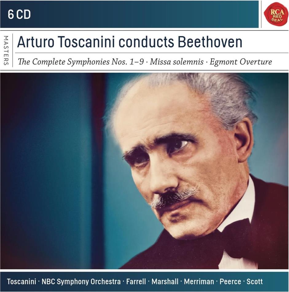 Arturo Toscanini & Ludwig van Beethoven (1770-1827) - Conducts Beethoven 6 CDs