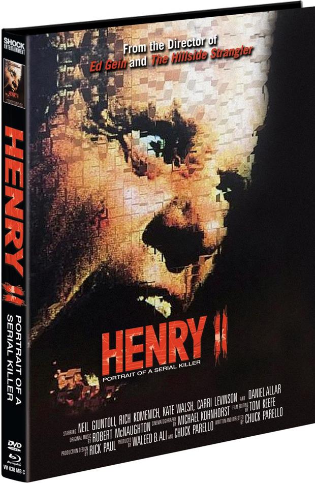 Henry 2 - Portrait of a Serial Killer (1996) Cover C, Limited Edition, Mediabook, Blu-ray + DVD