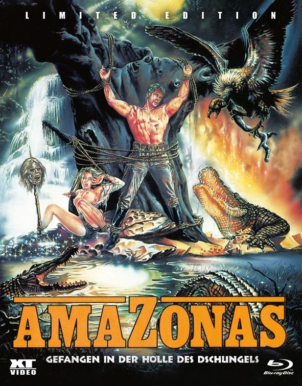 Amazonas - Gefangen in der Hölle des Dschungels (1985) Petite Hartbox, Édition Limitée