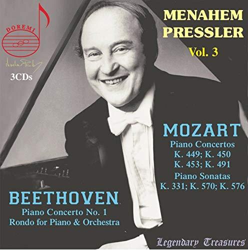 Wolfgang Amadeus Mozart (1756-1791), Ludwig van Beethoven (1770-1827), Edgar Seipenbusch, Wilfried Böttcher & Menahem Pressler - Menahem Pressler 3