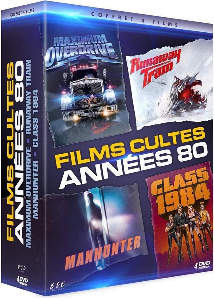 Films Cultes Années 80 - Maximum Overdrive / Runaway Train / Manhunter / Class 1984 4 DVD