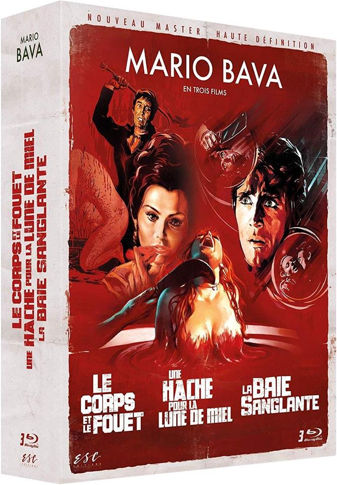 Mario Bava - Le corps et le fouet / Une hache pour la lune de miel / La baie sanglante 3 Blu-ray