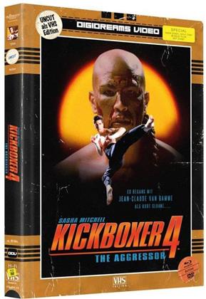 Kickboxer 4 - The Aggressor (VHS-Edition, Edizione Limitata, Mediabook, Uncut, 2 Blu-ray + 2 DVD)