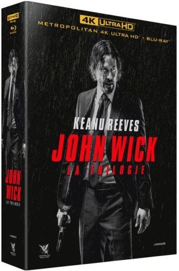 John Wick 1-3 - La Trilogie 3 4K Ultra HDs + 3 Blu-rays