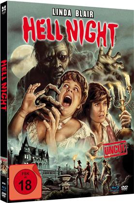 Hell Night (1981) (Limited Edition, Mediabook, Uncut, Blu-ray + DVD)