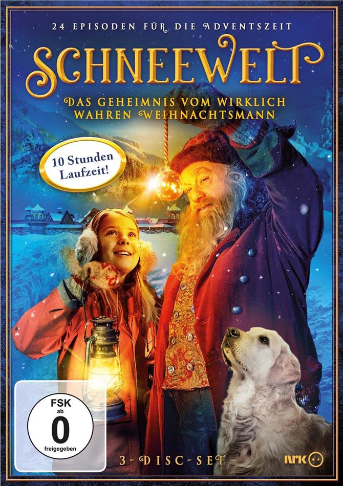 Schneewelt - Das Geheimnis vom wirklich wahren Weihnachtsmann 3 DVDs