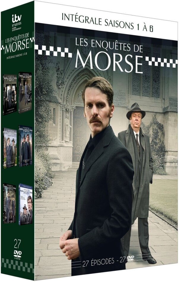 Les enquêtes de Morse - Saisons 1-6 27 DVD