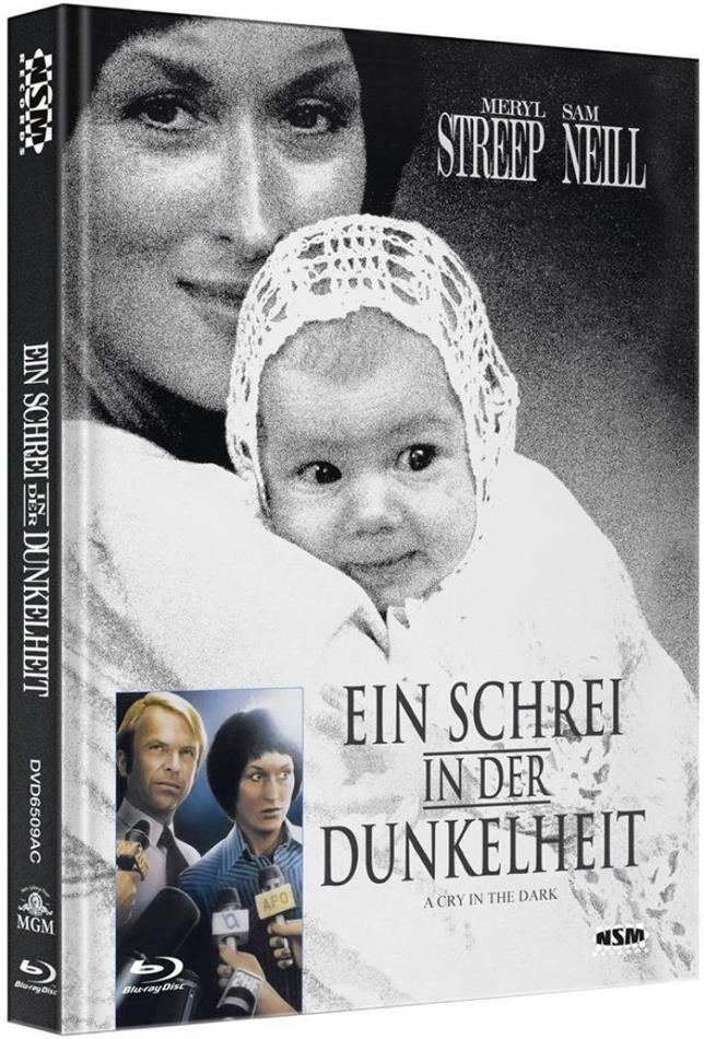 Ein Schrei in der Dunkelheit (1988) Cover C, Édition Limitée, Mediabook, Blu-ray + DVD