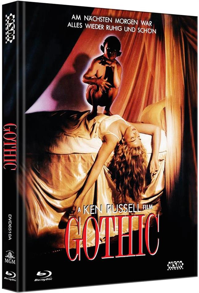 Gothic (1986) Cover A, Edizione Limitata, Mediabook, Blu-ray + DVD