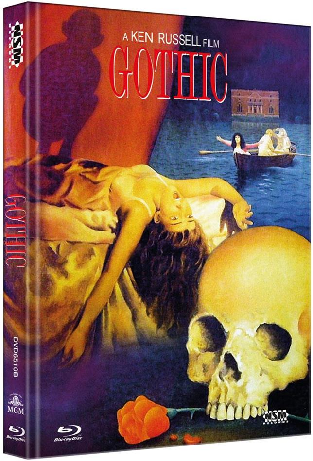 Gothic (1986) Cover B, Edizione Limitata, Mediabook, Blu-ray + DVD