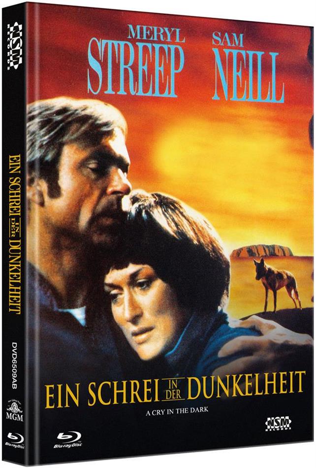 Ein Schrei in der Dunkelheit (1988) Cover B, Édition Limitée, Mediabook, Blu-ray + DVD