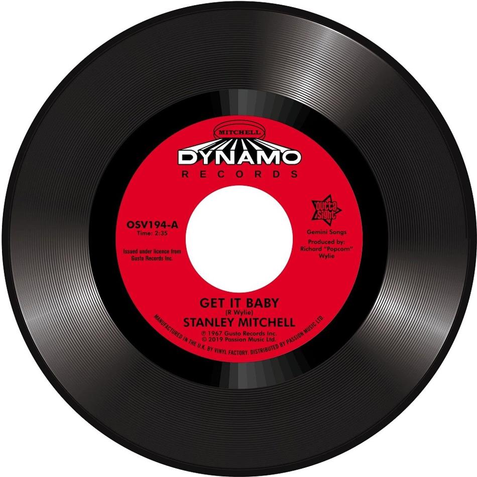 Stanley Mitchell - Get It Baby / Quit Twistin' My Arm 7" Single