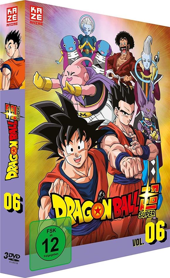 Dragon Ball Super - Vol. 6: Arc 5 - Universum-Turnier 3 DVDs