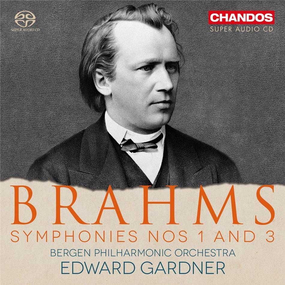 Edward Gardner, Johannes Brahms (1833-1897) & Bergen Philharmonic Orchestra - Symphonies Nos 1 And 3 SACD