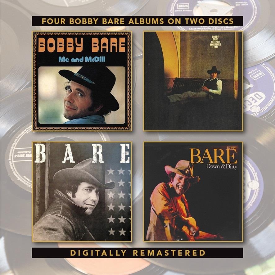 Bobby Bare - Me And Wherever I Fall/Bare/Down & Dirty 2 CDs