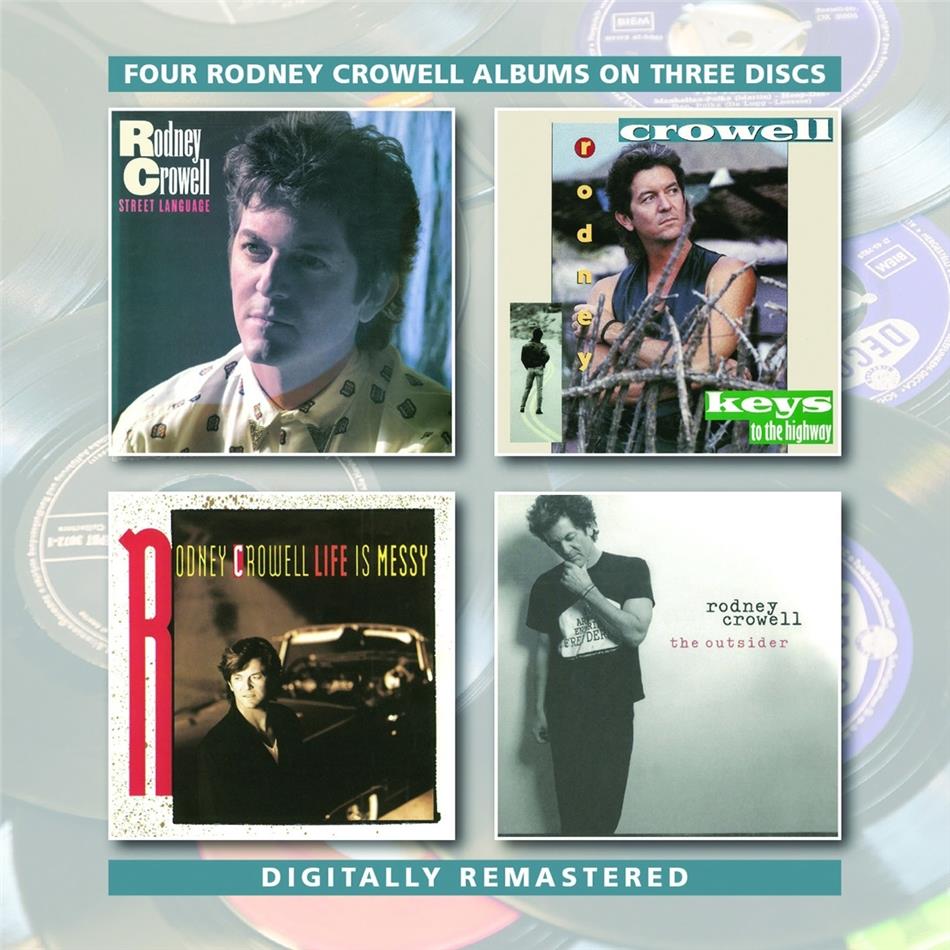 Rodney Crowell - Street/The Higway/Life Is Messy/The Outsider 2 CD