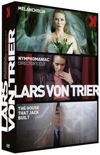 Lars Von Trier - Melancholia / Nymphomaniac / The House That Jack Built 3 DVD