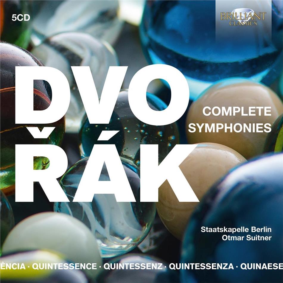 Antonin Dvorák (1841-1904), Otmar Suitner & Staatskapelle Berlin - Complete Symphonies Quintessence, 5 CDs