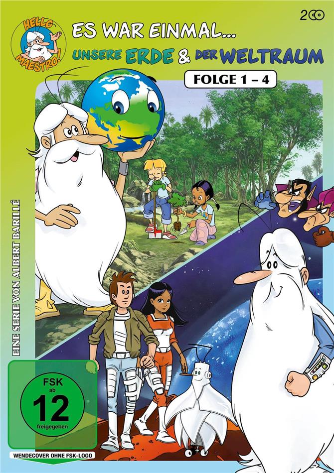 Es war einmal … Unsere Erde & Der Weltraum - Folge 1- 4 2 DVD