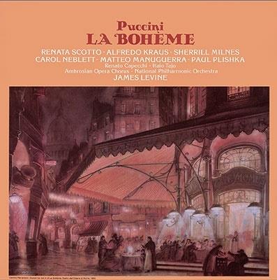 Giacomo Puccini (1858-1924), James Levine, Renata Scotto & Alfred Kraus - La Boheme Japan Edition, Hybrid SACD + CD