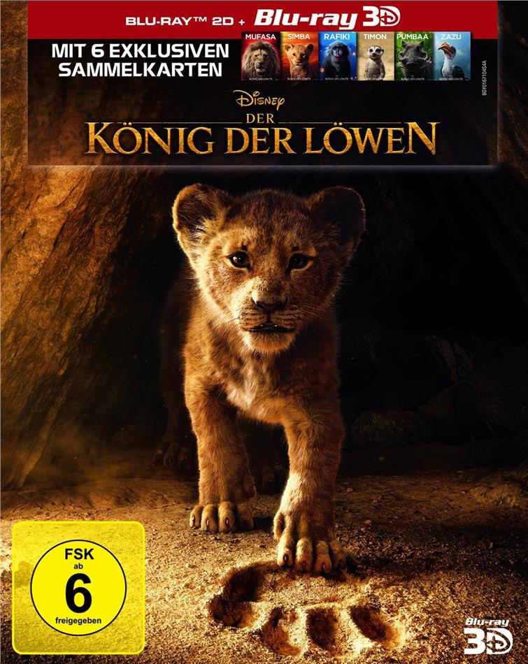 Der König der Löwen (2019) Blu-ray 3D + Blu-ray