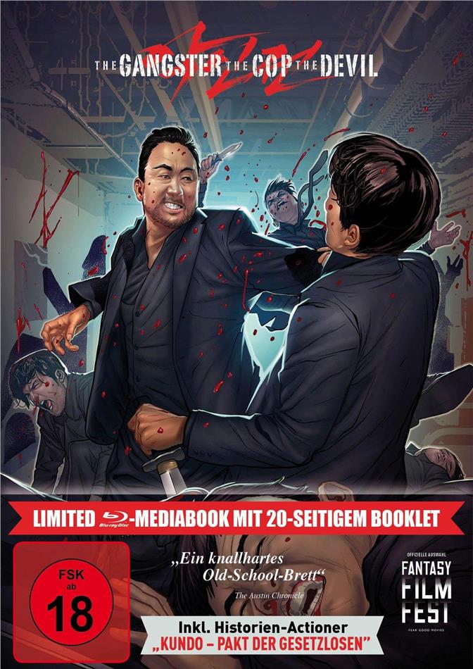 The Gangster, The Cop, The Devil (2019) Limited Edition, Mediabook, Uncut, 2 Blu-rays