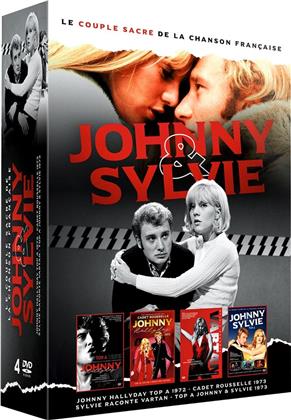 Johnny & Sylvie - Le couple sacré de la chanson française - Olympia 1962 / Cadet Rousselle / Sylvie raconte Vartan / Top A Sylvie & Johnny (4 DVDs)