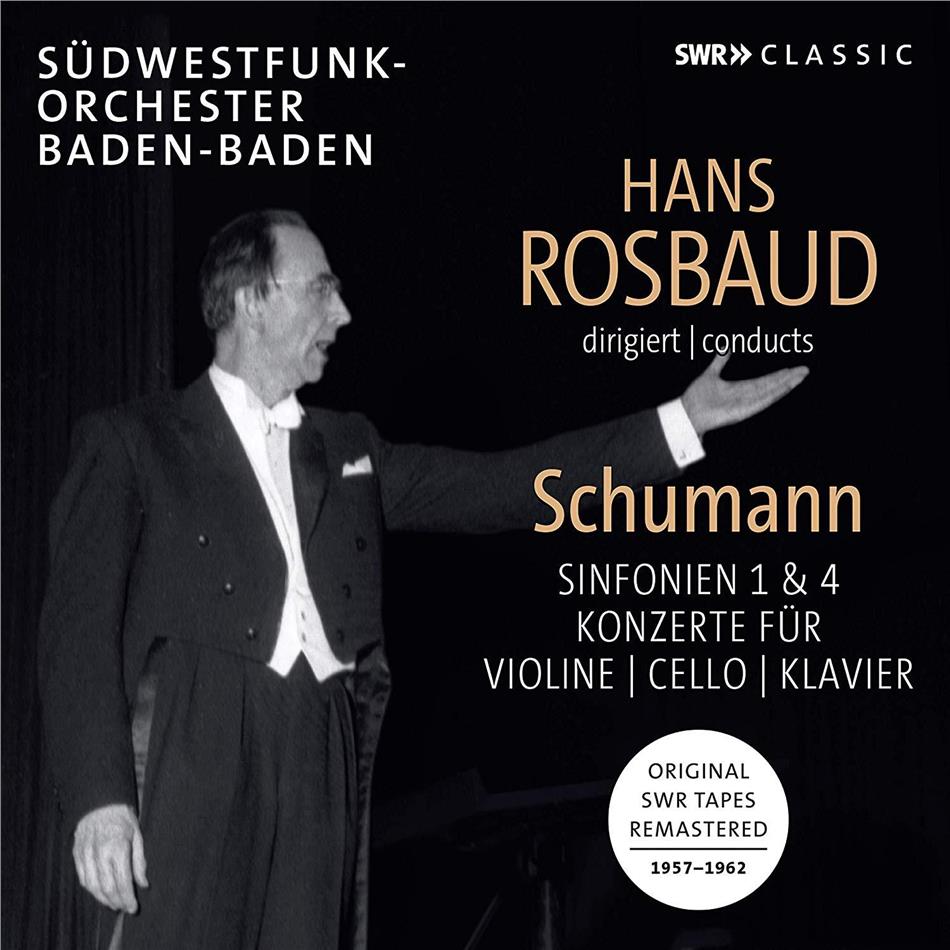 Hans Rosbaud & Südwestfunk-Orchester Baden-Baden - Rosbaud Conducts Schumann