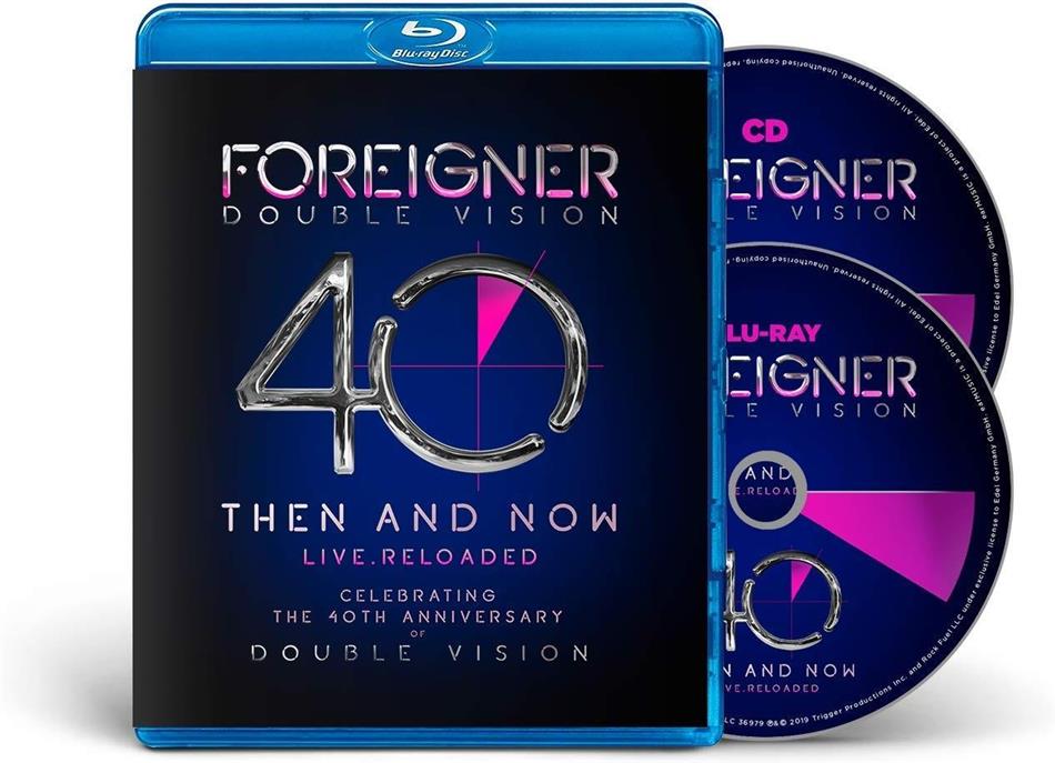 Foreigner - Double Vision - Then and Now Blu-ray + CD