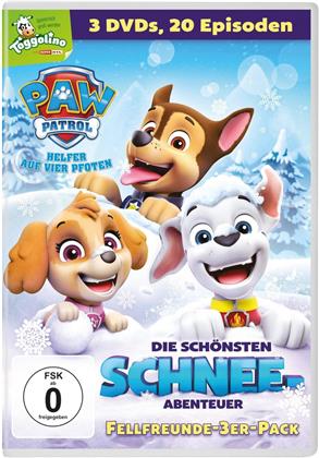 Paw Patrol - Die schönsten Schnee-Abenteuer - Fellfreunde-3er-Pack (3 DVDs)