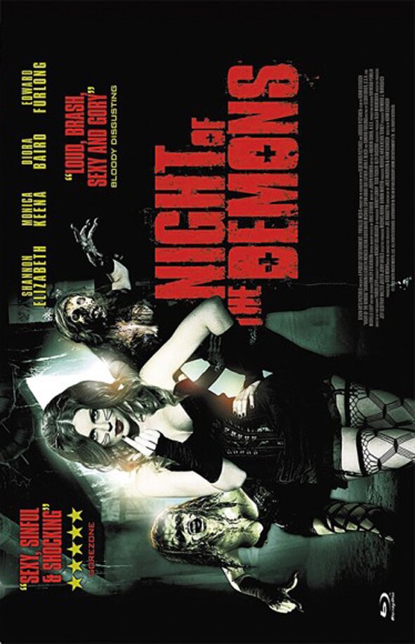 Night of the Demons (2009) Grosse Hartbox, Cover C, Edizione Limitata