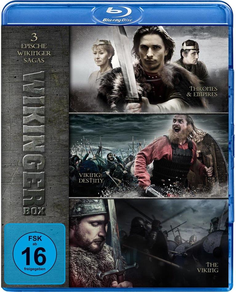 Wikinger Box - Thrones & Empires / Viking Destiny / The Viking 3 Blu-rays