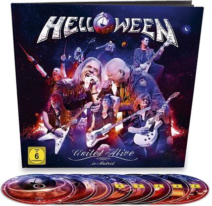 Helloween - United Alive (Earbook, 2 Blu-rays + 3 DVDs + 3 CDs)